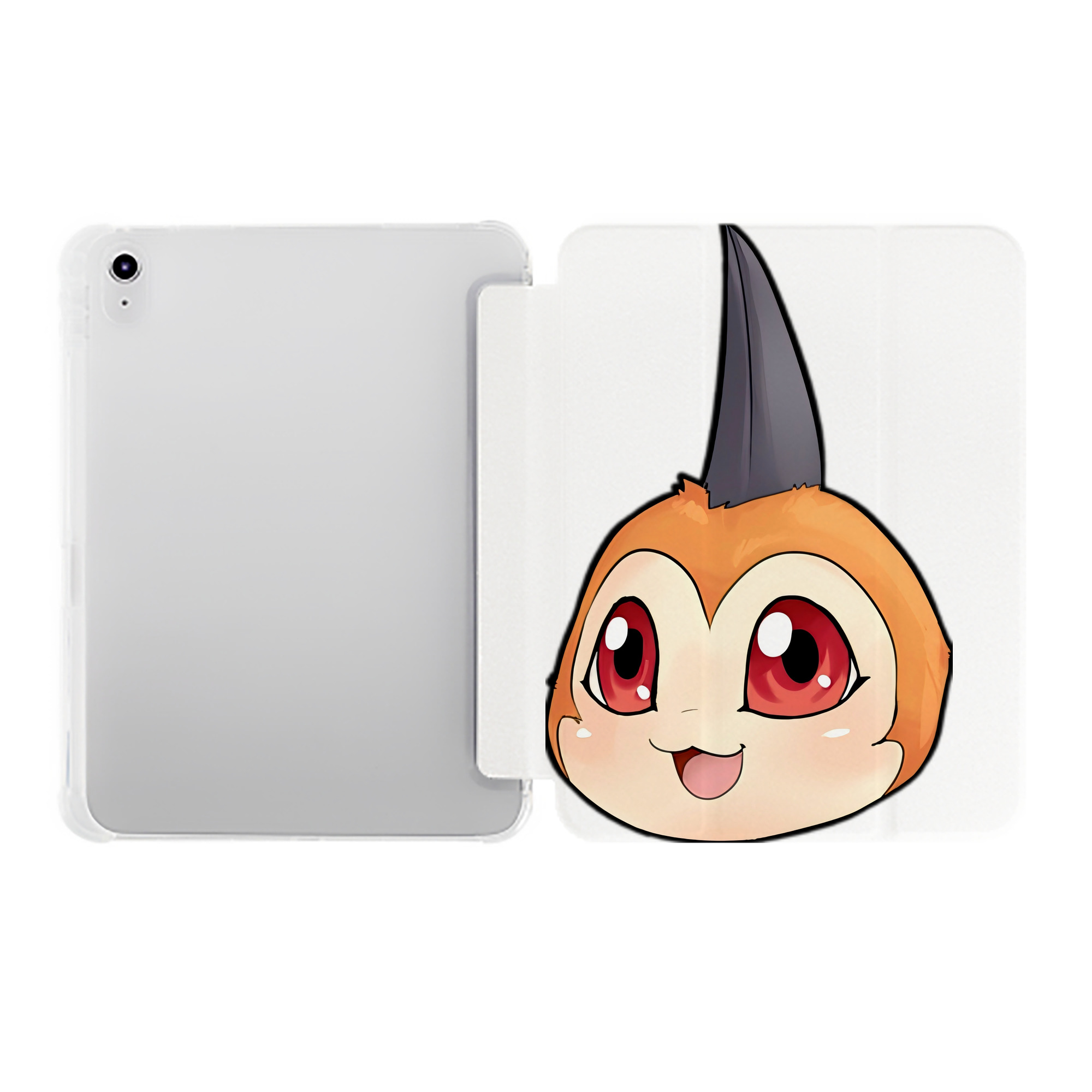 （画像用） Digimon デジタルモンスター/デジモン IPad ケース ペン収納付き 三つ折りスタンド PUレザー×シリコン 対応機種9.5/10.5/10.9インチ